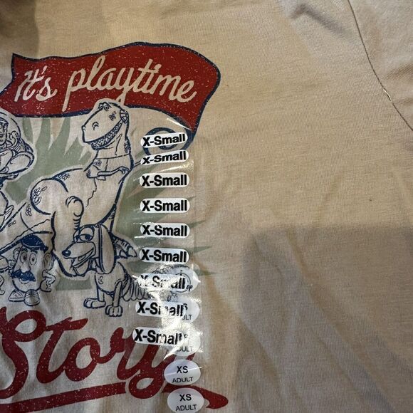 Disney Parks Exclusive It’s Playtime Toy Story Adult T-Shirt Size XS NEW - Picture 3 of 4